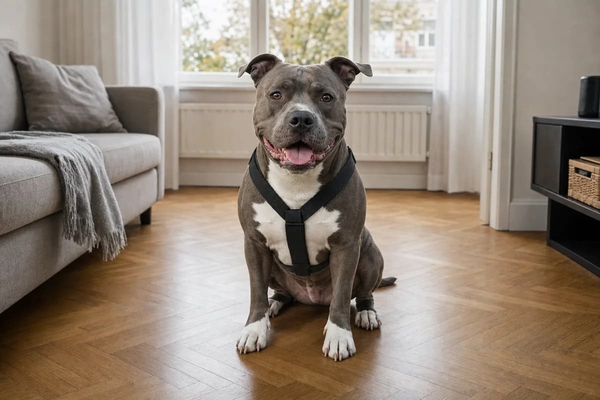 Amstaff (american staffordshire terrier) - charakter, wychowanie i zdrowie