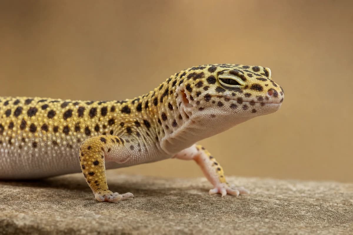 Gekon lamparci - kompletny poradnik opieki: terrarium, karmienie i zdrowie