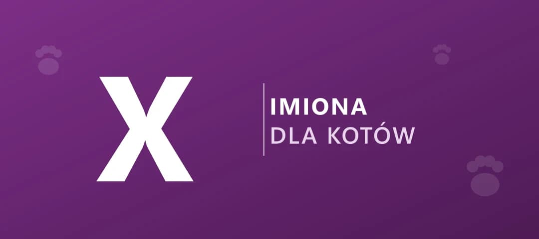Imiona dla kotów na literę X