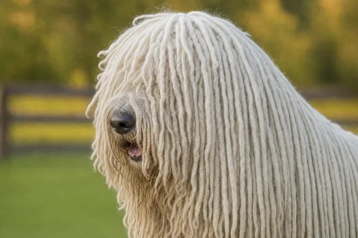 Komondor, charakter, pielęgnacja sznurów, zdrowie i cena