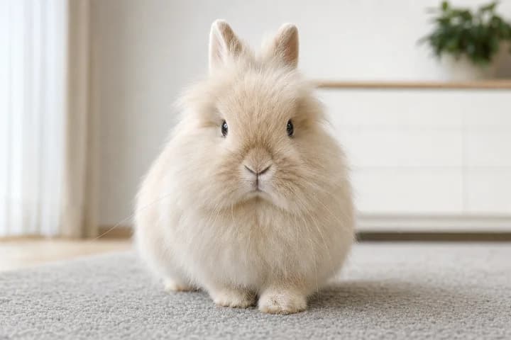 Królik teddy miniaturka — pielęgnacja długiej sierści