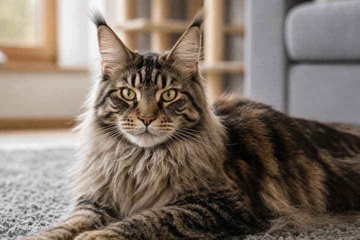 Maine coon — charakter, wielkość, pielęgnacja i zdrowie rasy