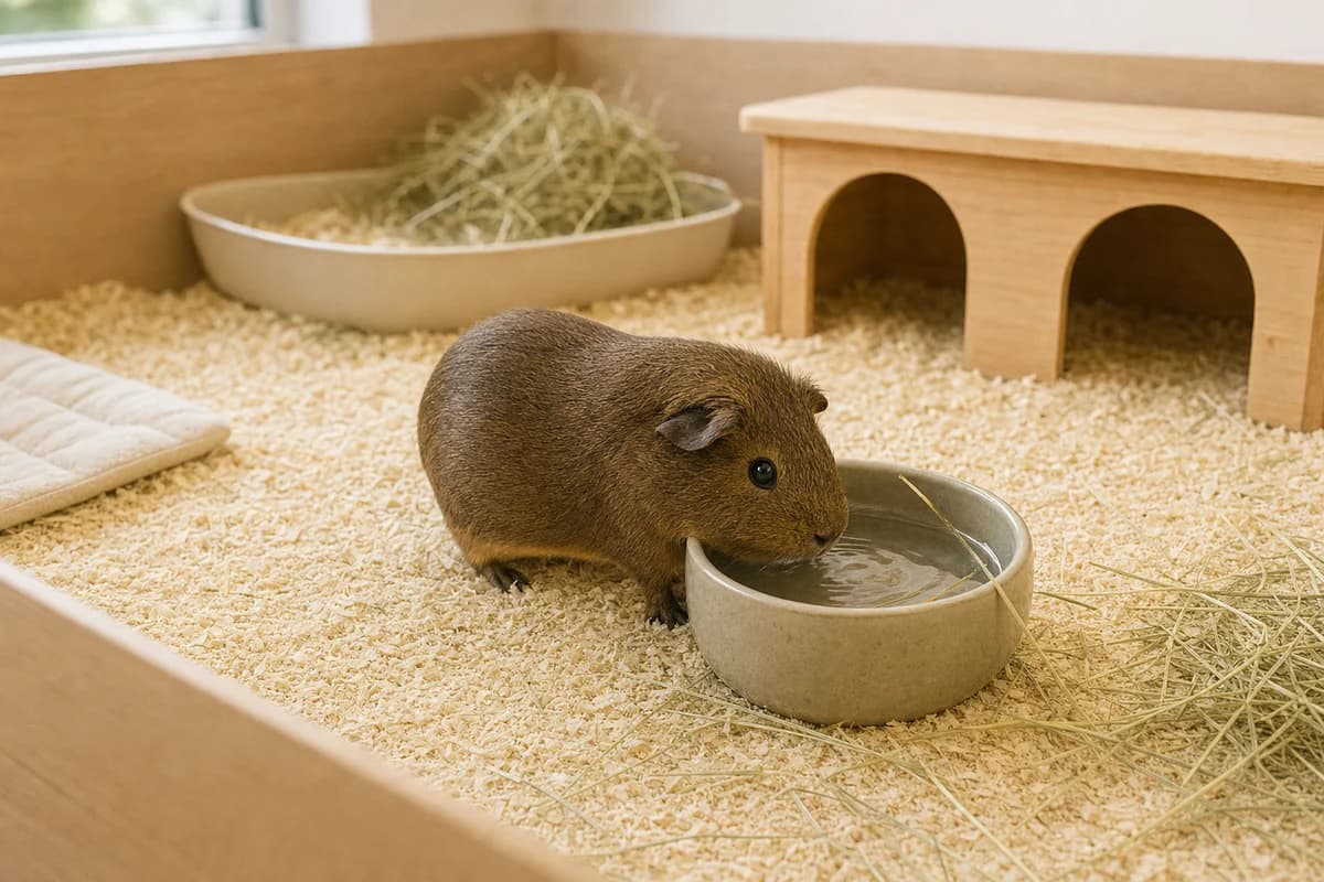 Mocz świnki morskiej - jaki kolor jest normalny, a jaki niepokoi