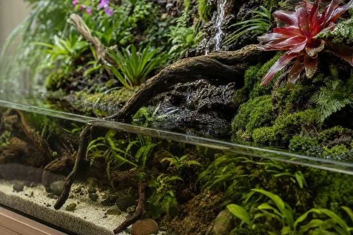 Paludarium - jak połączyć akwarium z terrarium