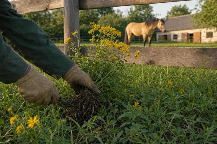 Rośliny trujące dla koni — co usunąć z pastwiska i okolic stajni