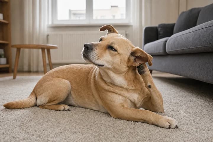Pies się drapie — świąd u psa: pasożyty, alergia czy skóra?