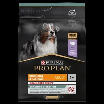 PRO PLAN Purina Medium & Large Adult Sensitive Opti Digest Indyk 2,5 kg