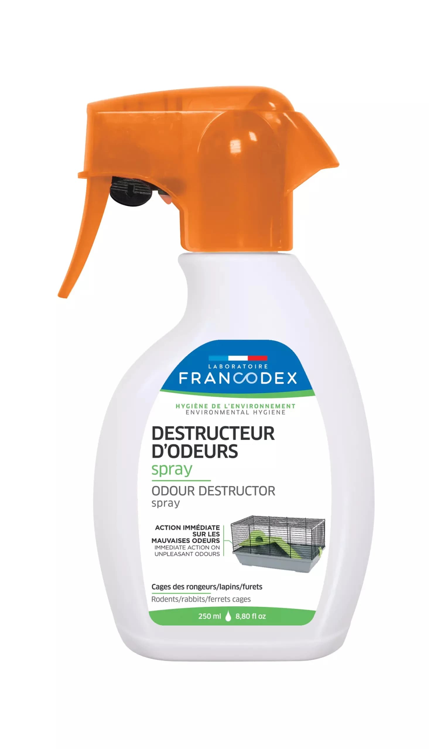 Francodex Spray neutralizujący brzydki zapach w otoczeniu gryzonia 250 ml