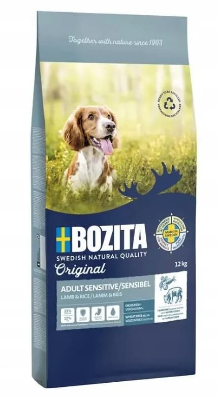 Bozita Lamb & Rice Wheat Free sucha karma Premium dla psów