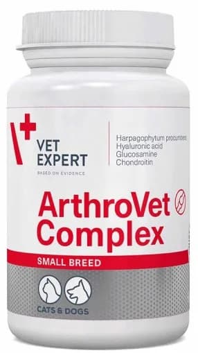 Vet Expert ArthroVet HA Complex Small breed psy & koty 60 kaps.