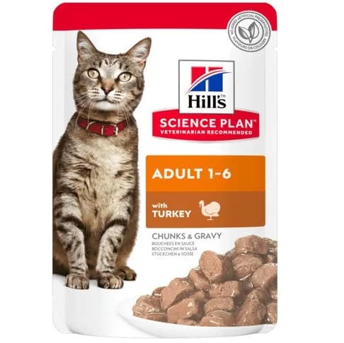 Hill's Sp Feline Adult Turkey Indyk saszetka 85 g