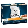 Gourmet Purina Perle indyk kurczak tuńczyk jagnięcina w sosie 12 × 85 g