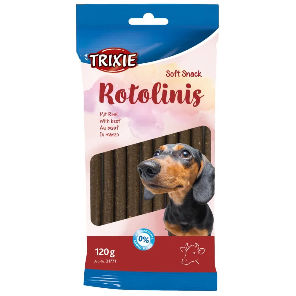 Trixie Rotolinis Przekąski dla psów wołowina/drób/flaczki 120 g