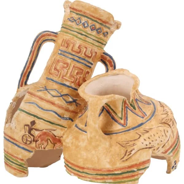 Zolux Amfora "Hieroglify" z urną 16 cm