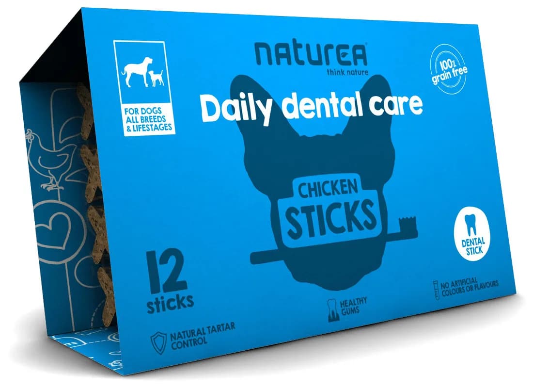 Naturea kurczak Bezzbożowe dentystyczne przysmaki dla psów