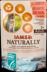 Iams Naturally Adult Cat with North Atlantic karma mokra dla dorosłych kotów Salmon in Gravy 85 g