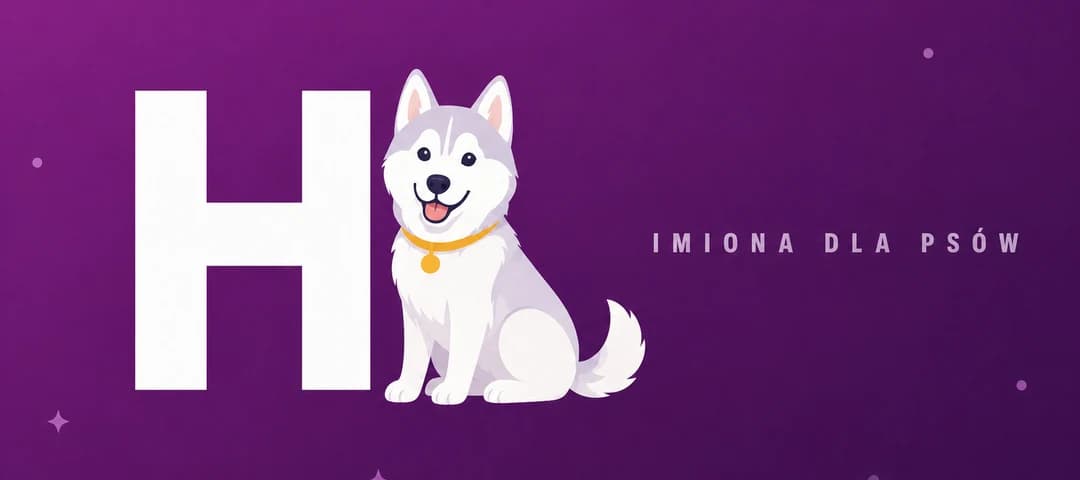 Imiona dla psów na literę H