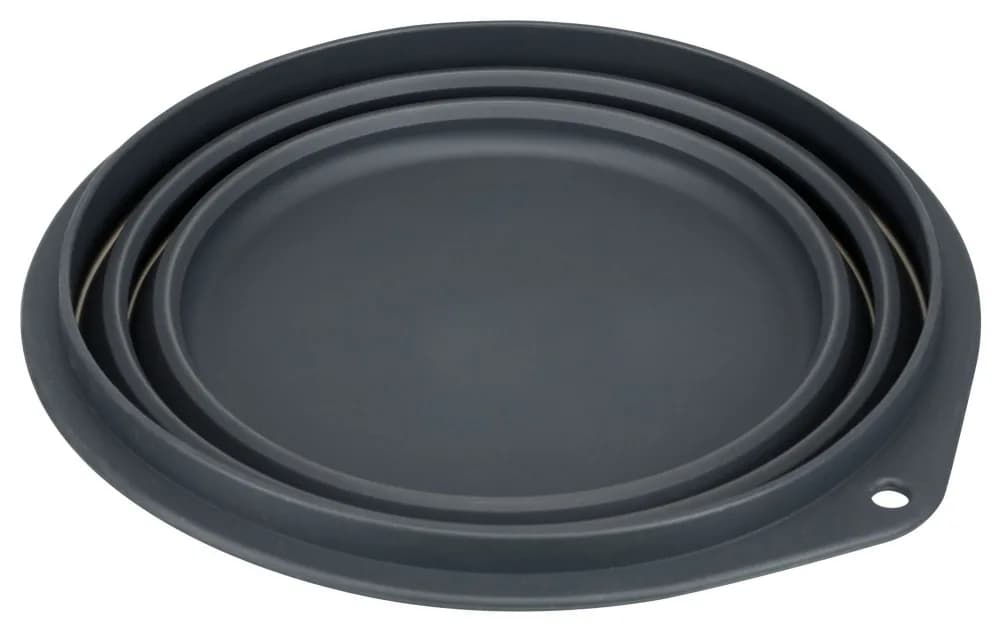 Trixie Miska podróżna składana dla psa i kota/Φ – 0,25 l, ø 11 cm