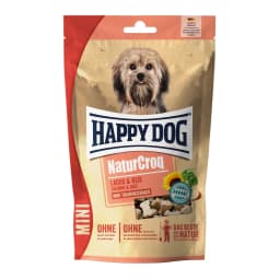 Happy Dog NaturCroq Mini Snack Lachs przysmak dla psów łosoś i ryż 100 g