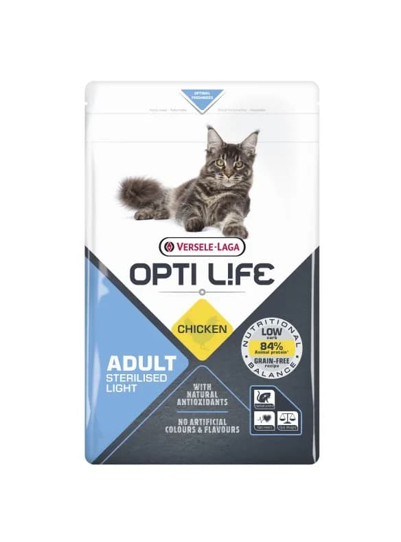 Versele-Laga Opti Life Cat Sterlised Light Chicken karma dla kotów sterylizowanych