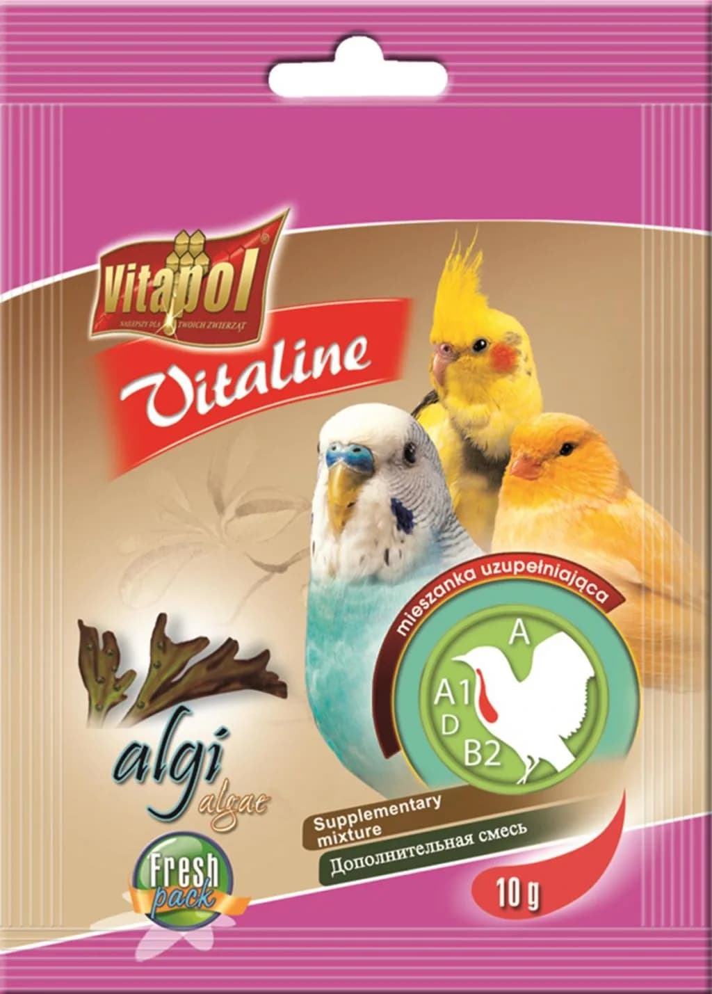 Vitapol Vitanol Vitaline algi dla ptaków