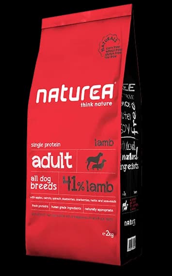 Naturea Naturals Adult Jagnięcina dla psa różna waga