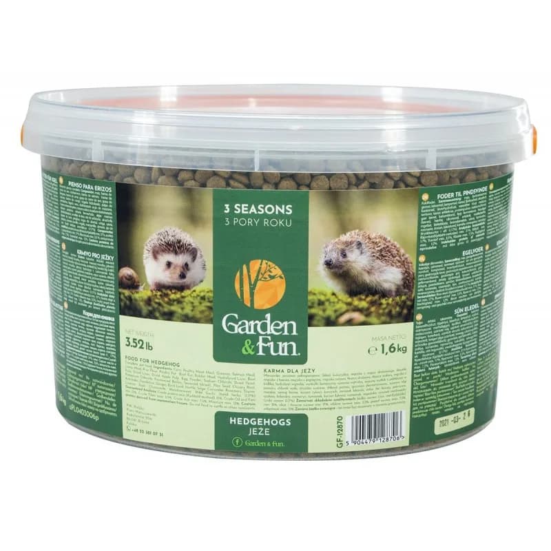 Garden&Fun Karma dla jeży wolnożyjących 1,6 kg