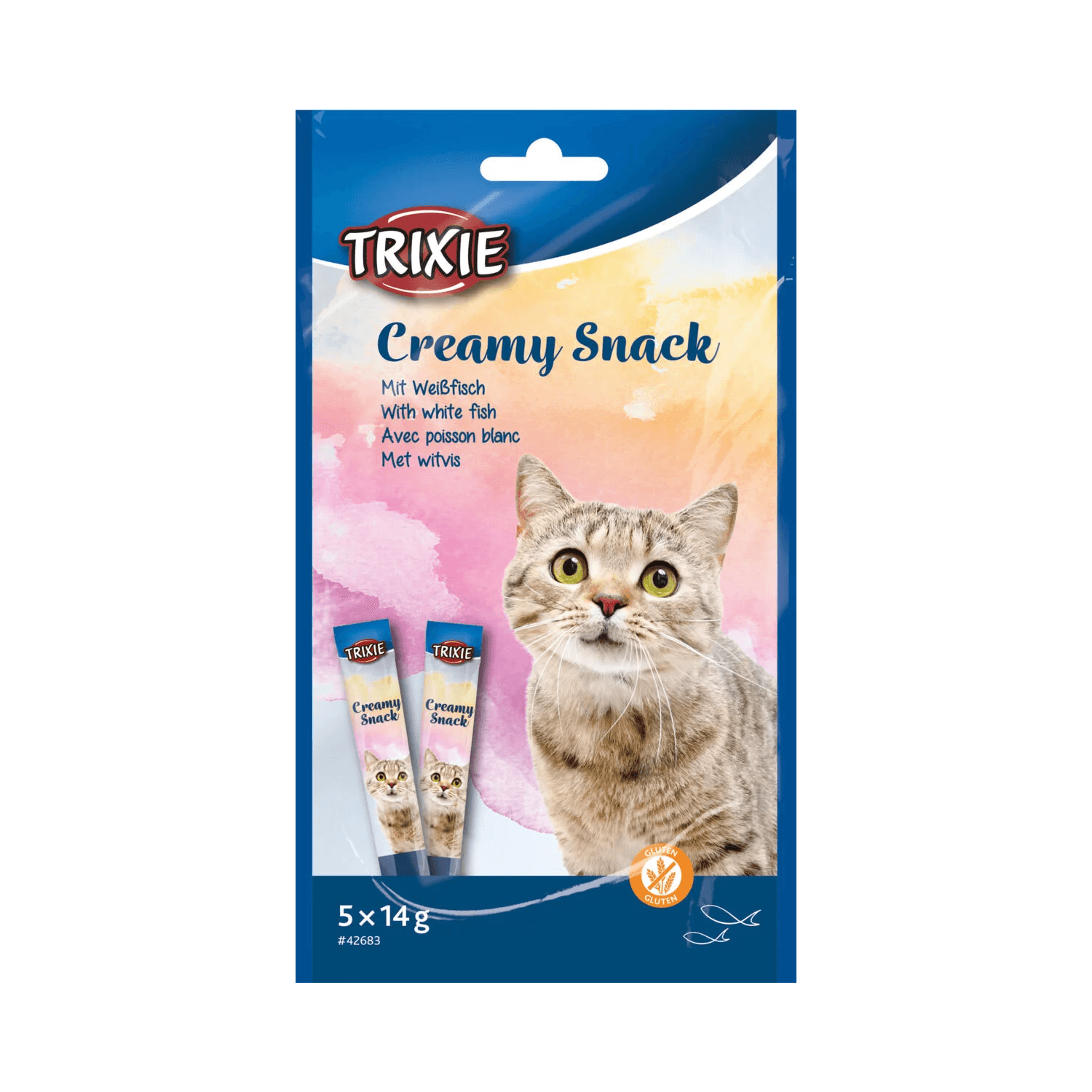 Trixie Creamy snack przysmak dla kota różne smaki Tuńczyk i białoryb