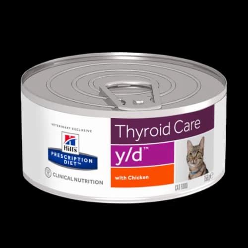 Hill's Pd Feline Prescription Diet y/d Thyroid Care karma mokra dla dorosłych kotów 156 g