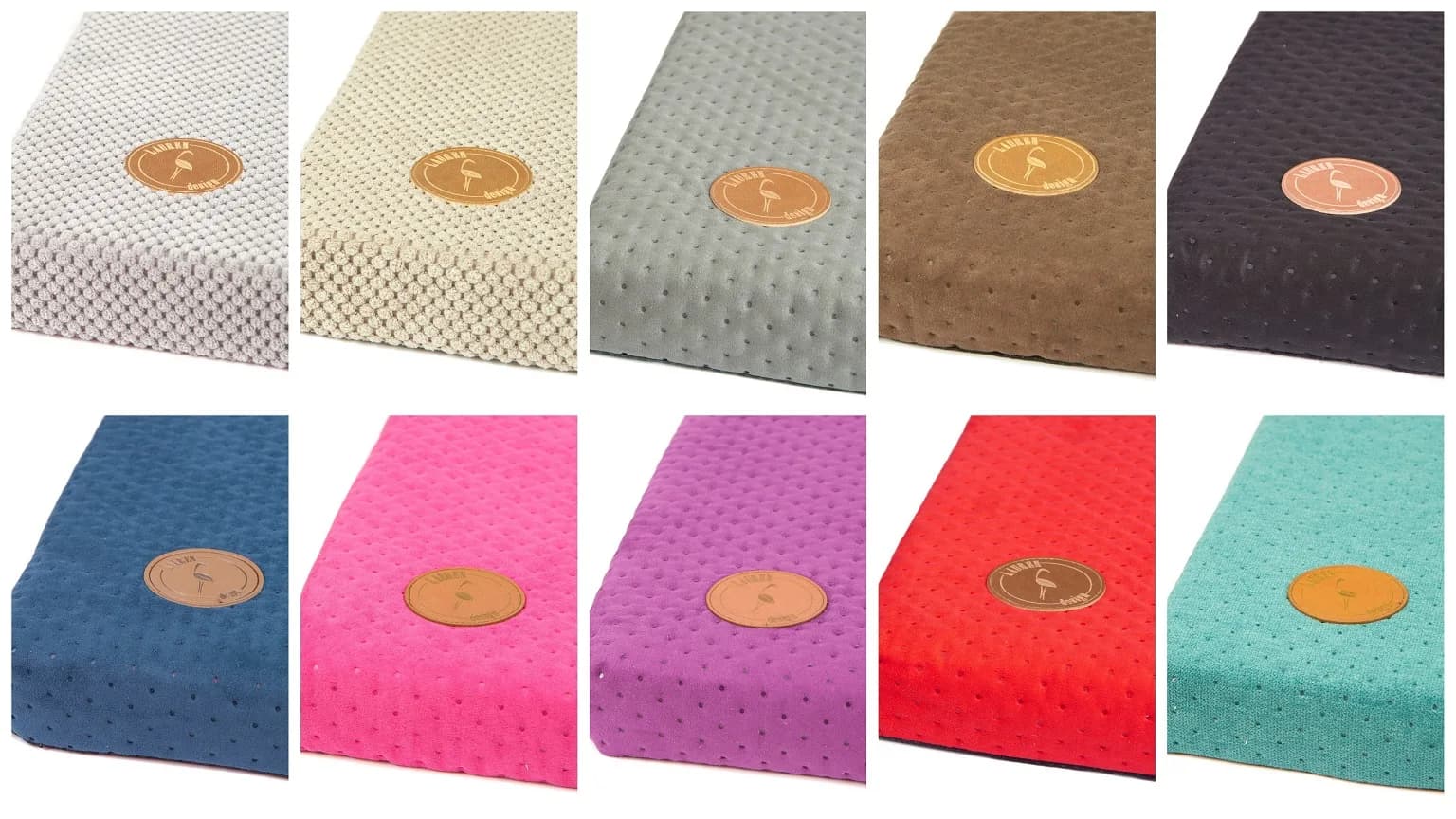 Lauren Design Materac dla psa i kota Demi – fioletowy, 50 × 40 × 3