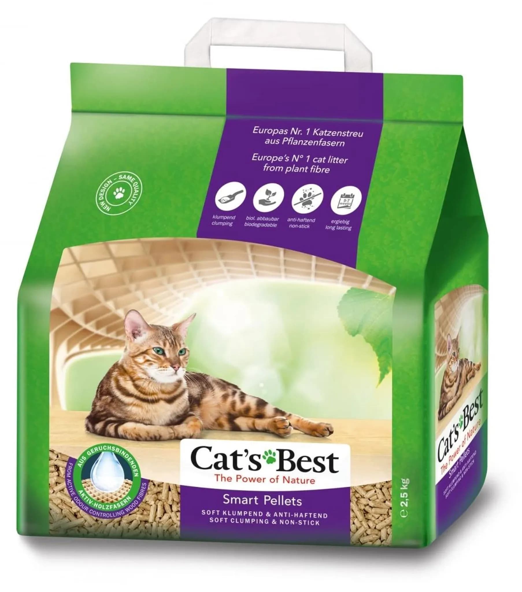 Cat's Best Żwirek Smart Pellets różna pojemność 2,5 kg