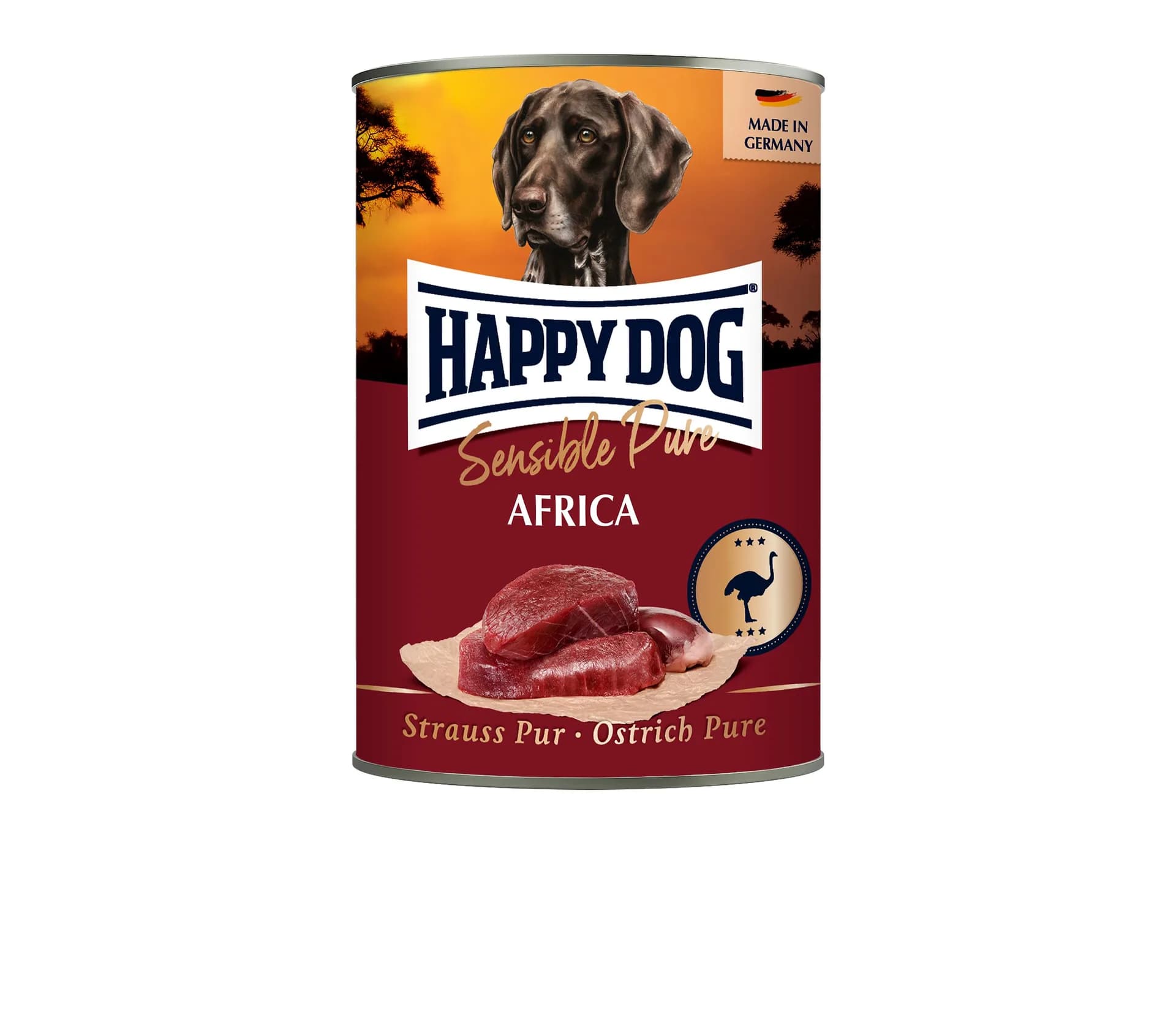Happy Dog Puszka dla psa struś 400 g