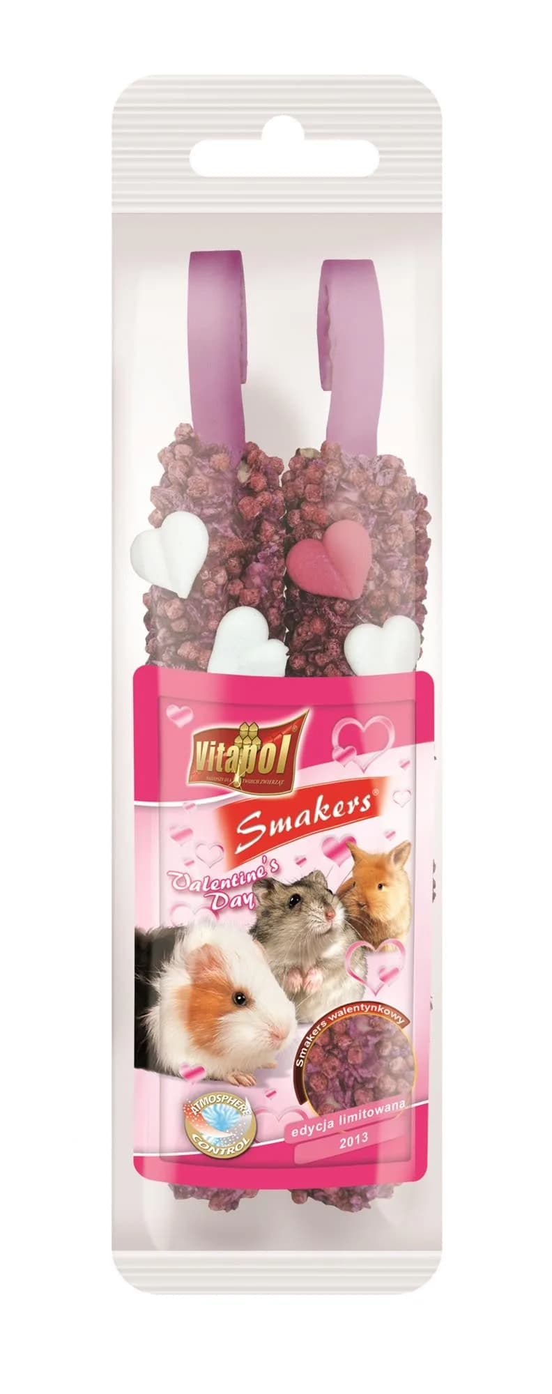 Vitapol Smakers walentynkowy przysmak dla gryzoni i królika 90 g