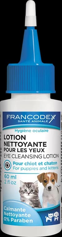 Francodex Płyn do czyszczenia oczu dla kociąt i szczeniaków 60 ml