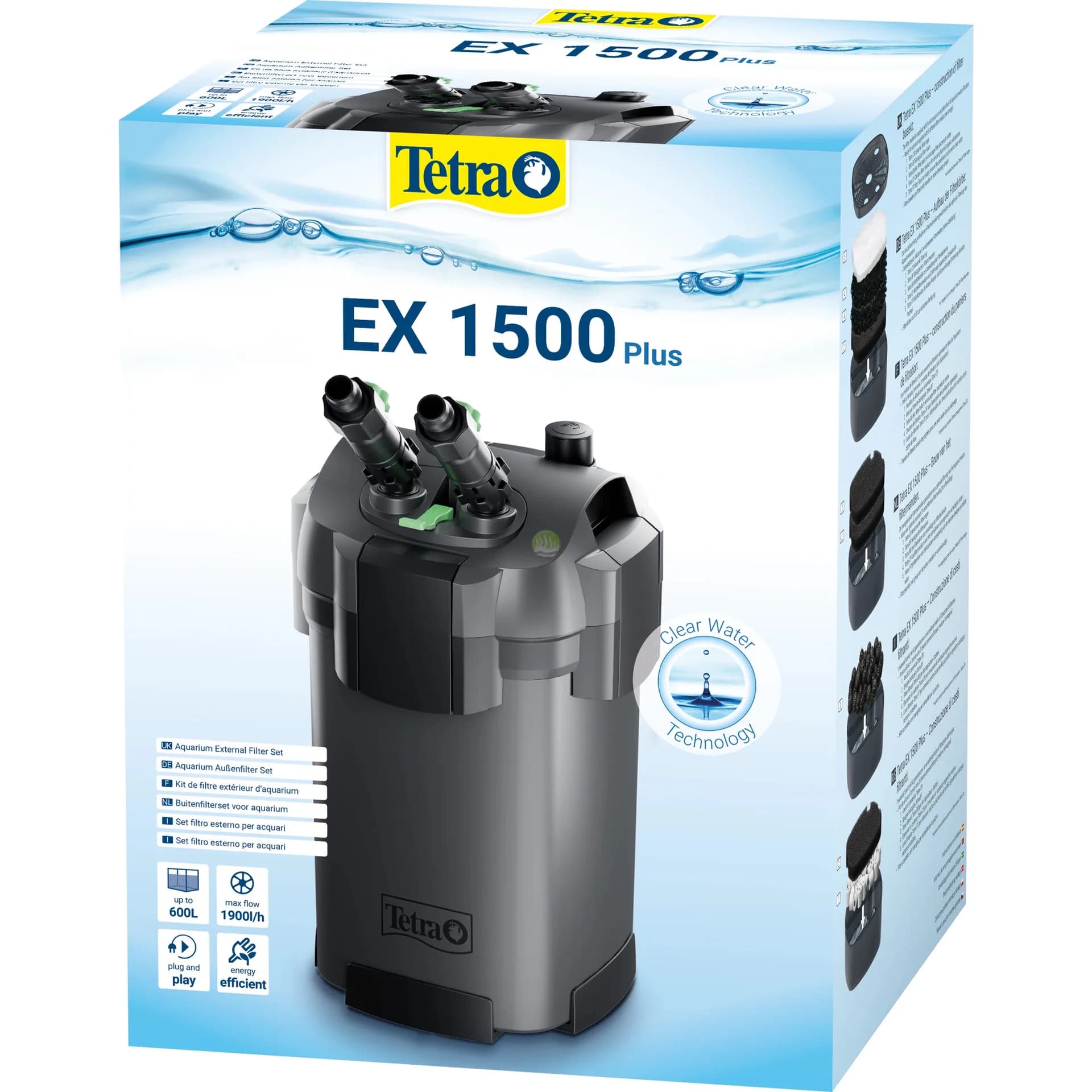 Tetra EX 1500 Plus filtr zewnętrzny