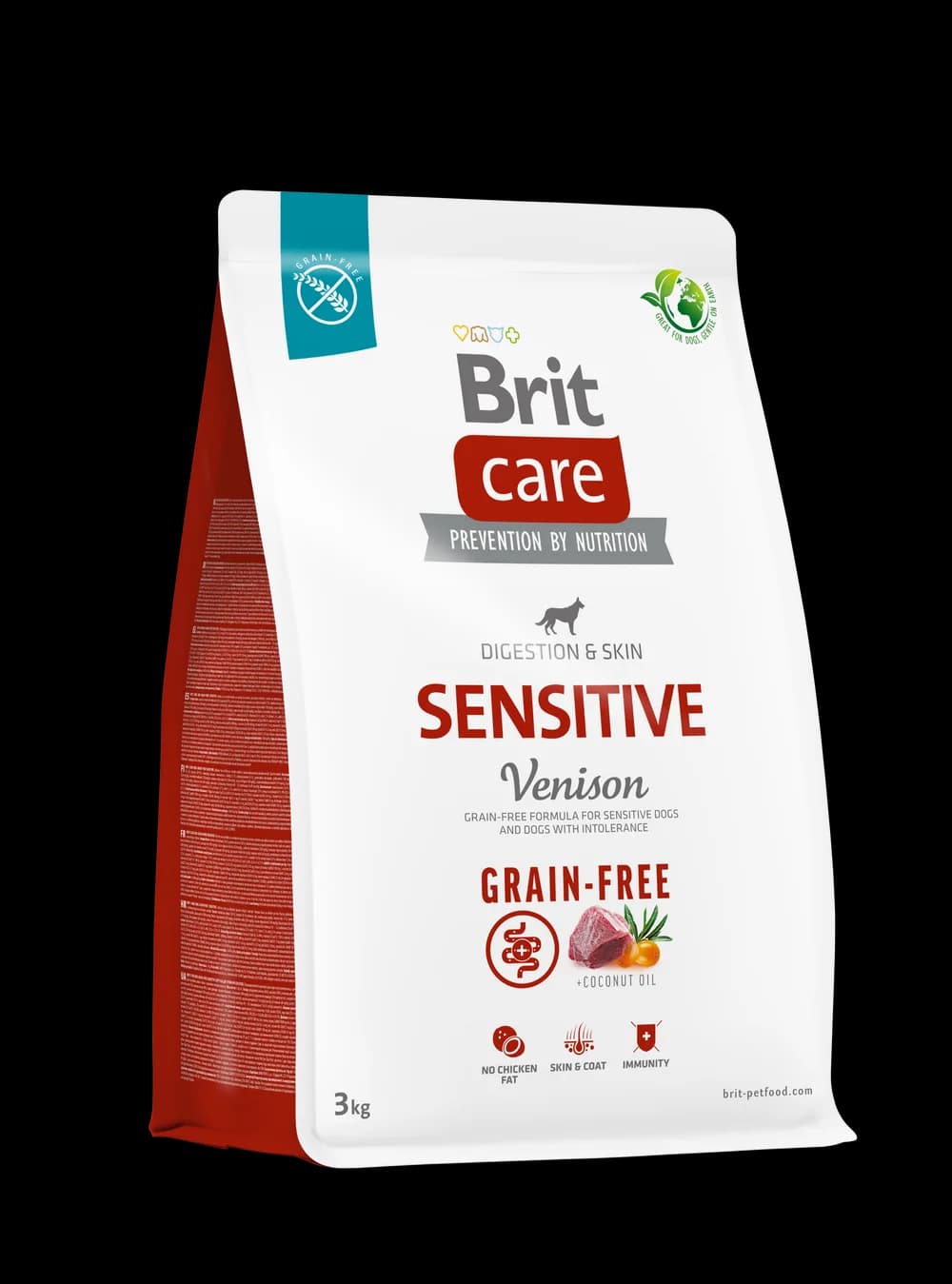 Brit Care Dog Grain-free Sensitive Venison karma sucha dla psa z dziczyzną i ziemniakami 3 kg