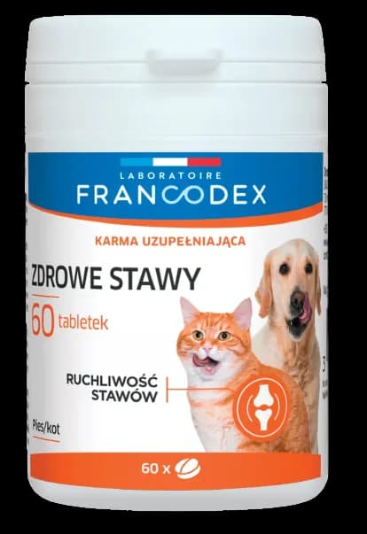 Francodex PL Zdrowe stawy, dla psów i kotów 60 tabletek