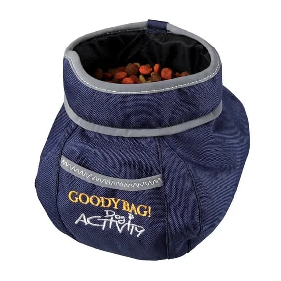 Trixie Łatwa do czyszczenia torebka na przysmaki z dodatkową kieszonką Goody Bag Dog Activity