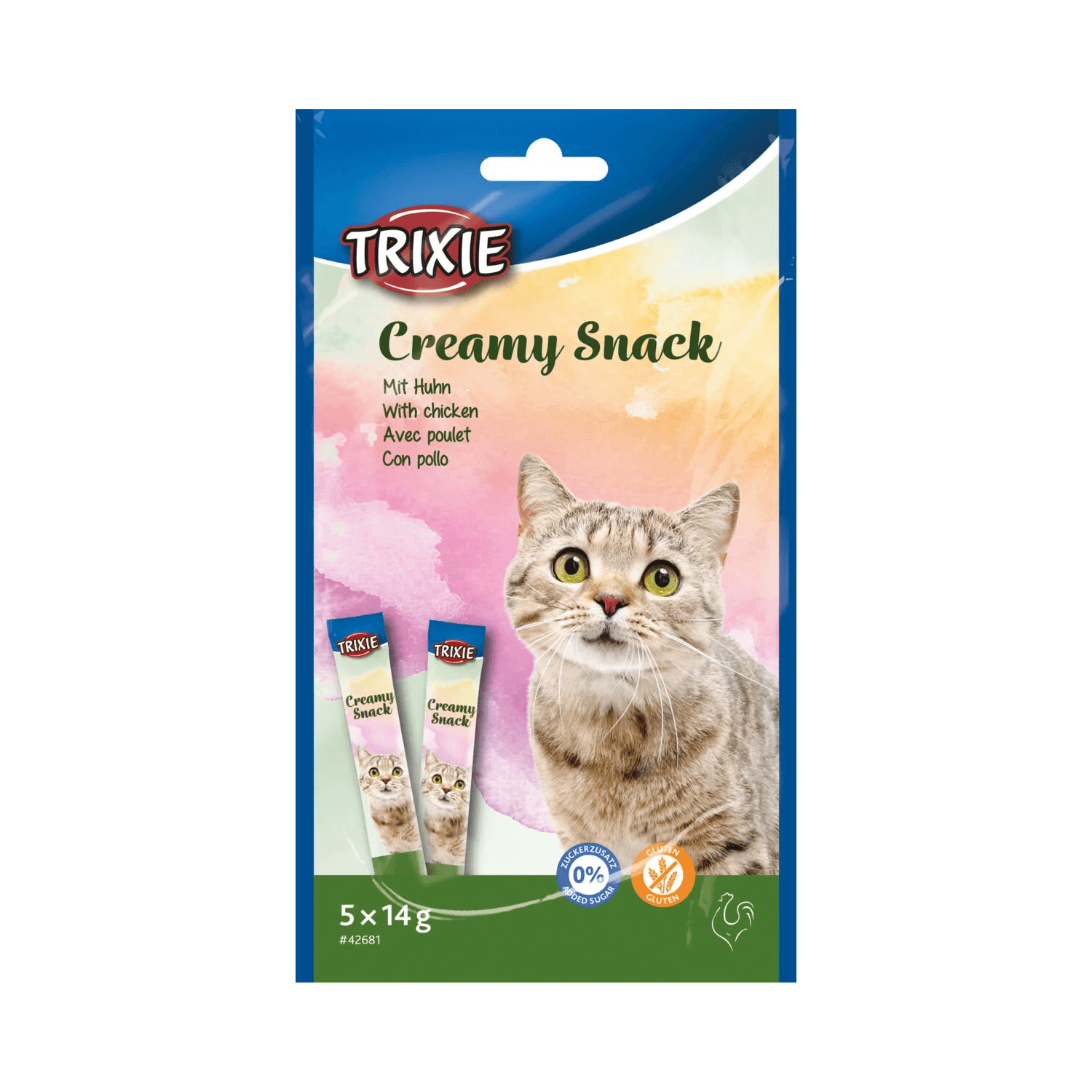 Trixie Creamy snack przysmak dla kota kurczak