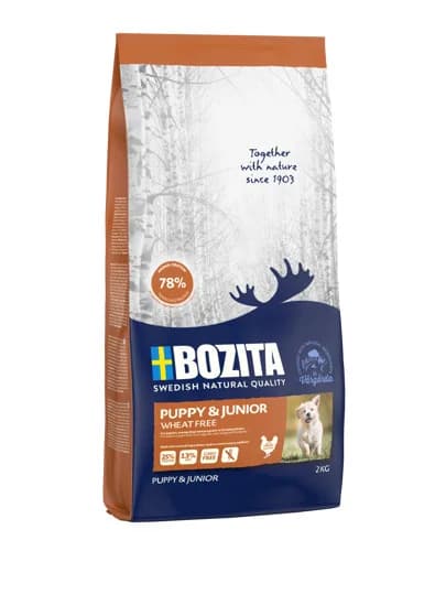 Bozita Puppy & Junior Wheat Free sucha karma dla psów