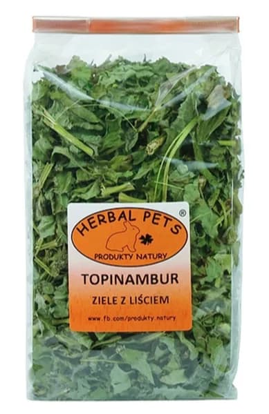 Herbal Pets Topinambur ziele z liściem uzupełniająca karma dla gryzoni 70 g