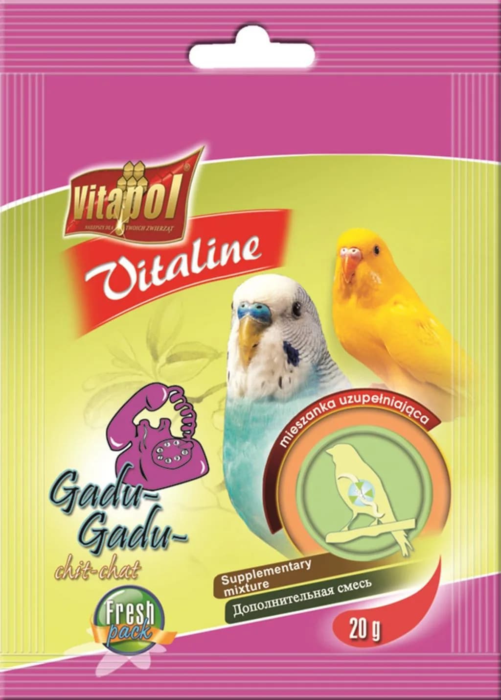 Vitapol Vitaline Gadu-gadu dla papużki falistej