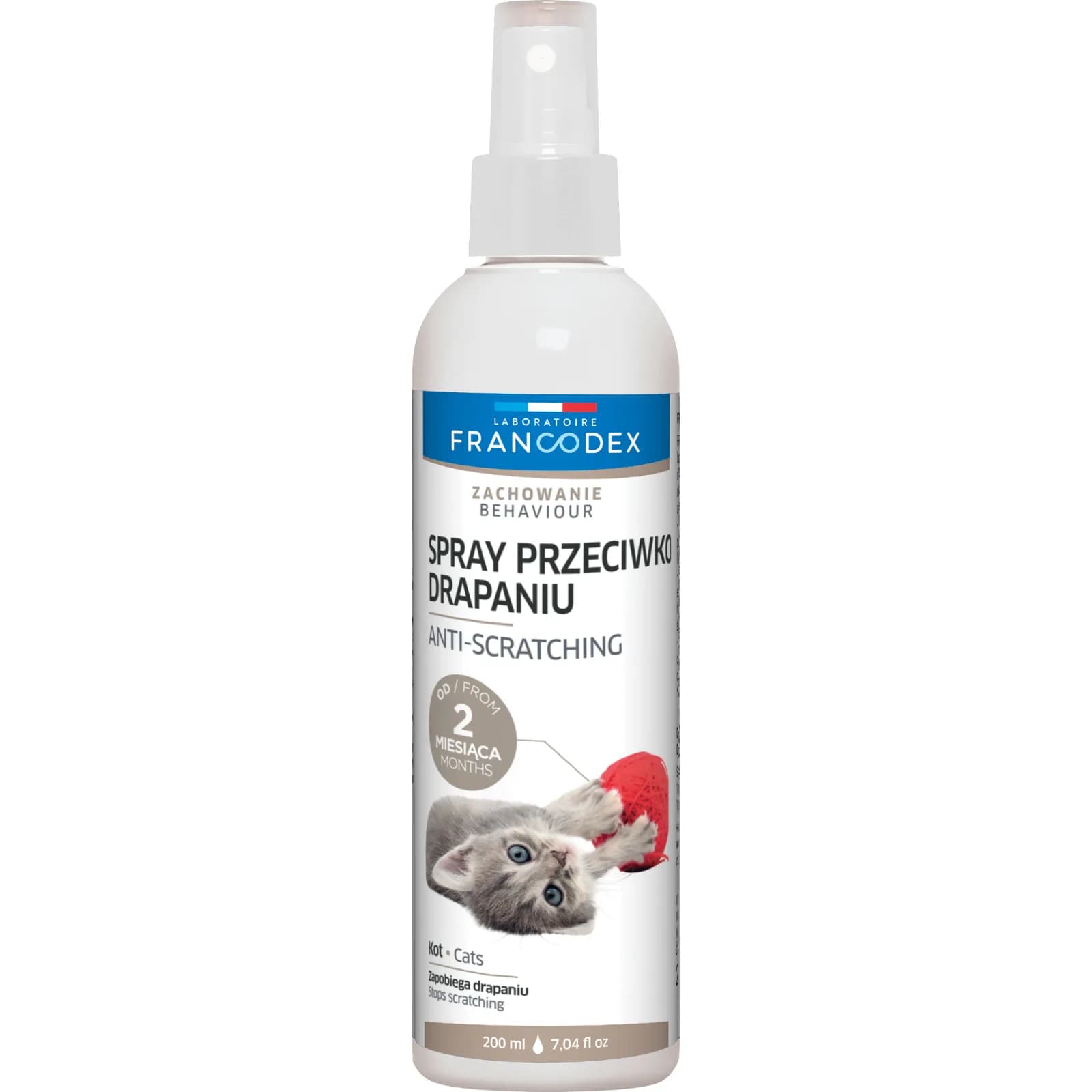 Francodex Spray przeciwko drapaniu przez kociaki i koty 200 ml