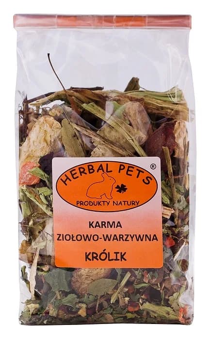 Herbal Pets karma ziołowo-warzywna karma dla królików 150 g