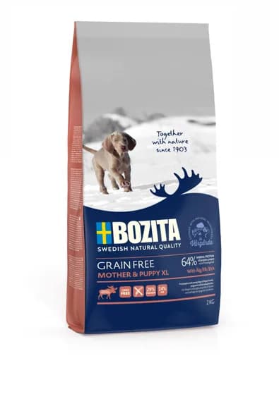 Bozita Dog Grain Free Mother and Puppy Elk różna waga XL 12 kg
