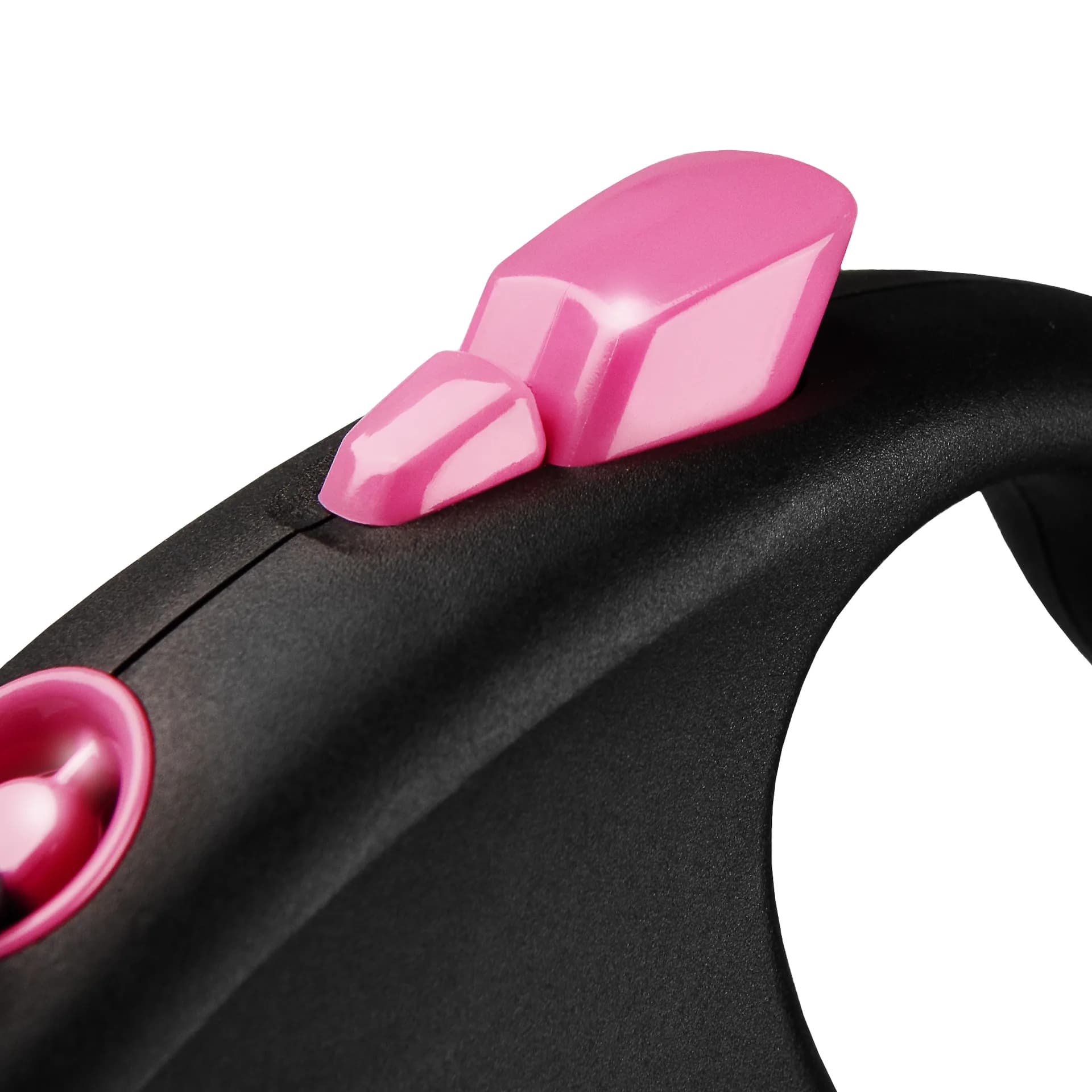 Flexi Black Design smycz automatyczna dla psa taśma – różowy, S