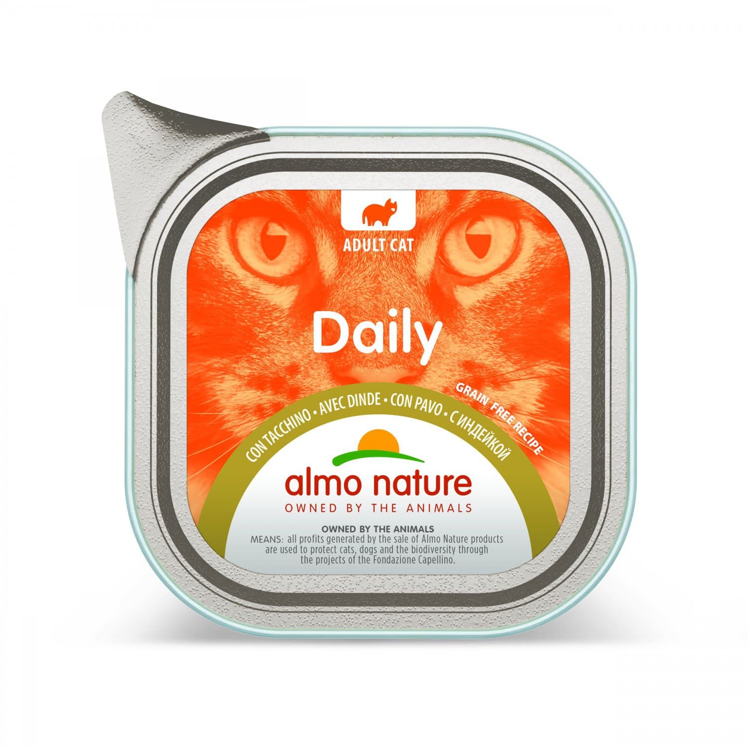 Almo Nature Daily karma mokra z indykiem dla kota 100 g