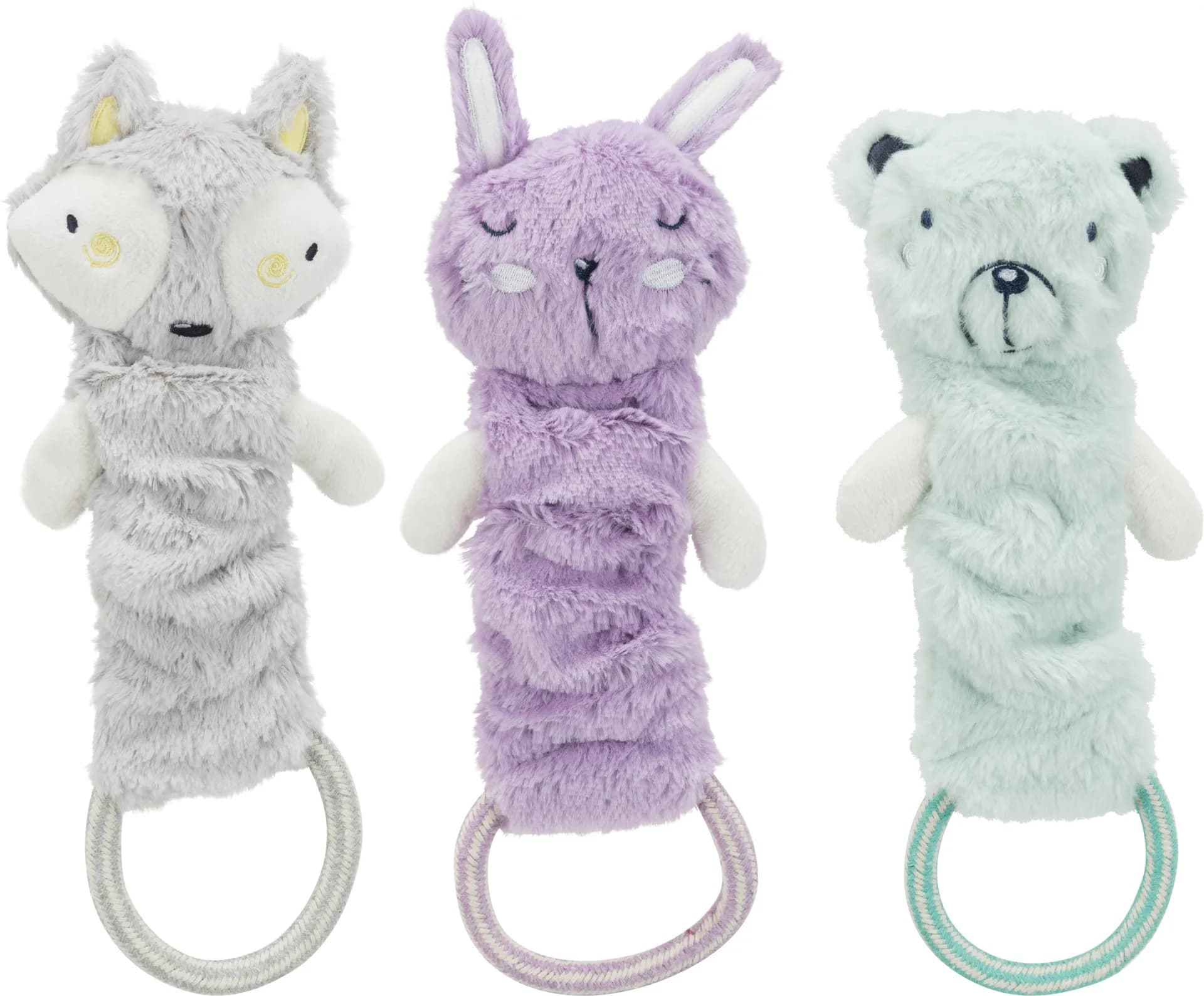 Trixie Junior zabawka wisząca dla szczeniąt plusz/bawełna szeleszcząca 33 cm