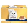 Gourmet Gold Savoury Cake karma mokra z kurczakiem wołowiną jagnięciną i indykiem dla dorosłych kotów 48 × 85 g