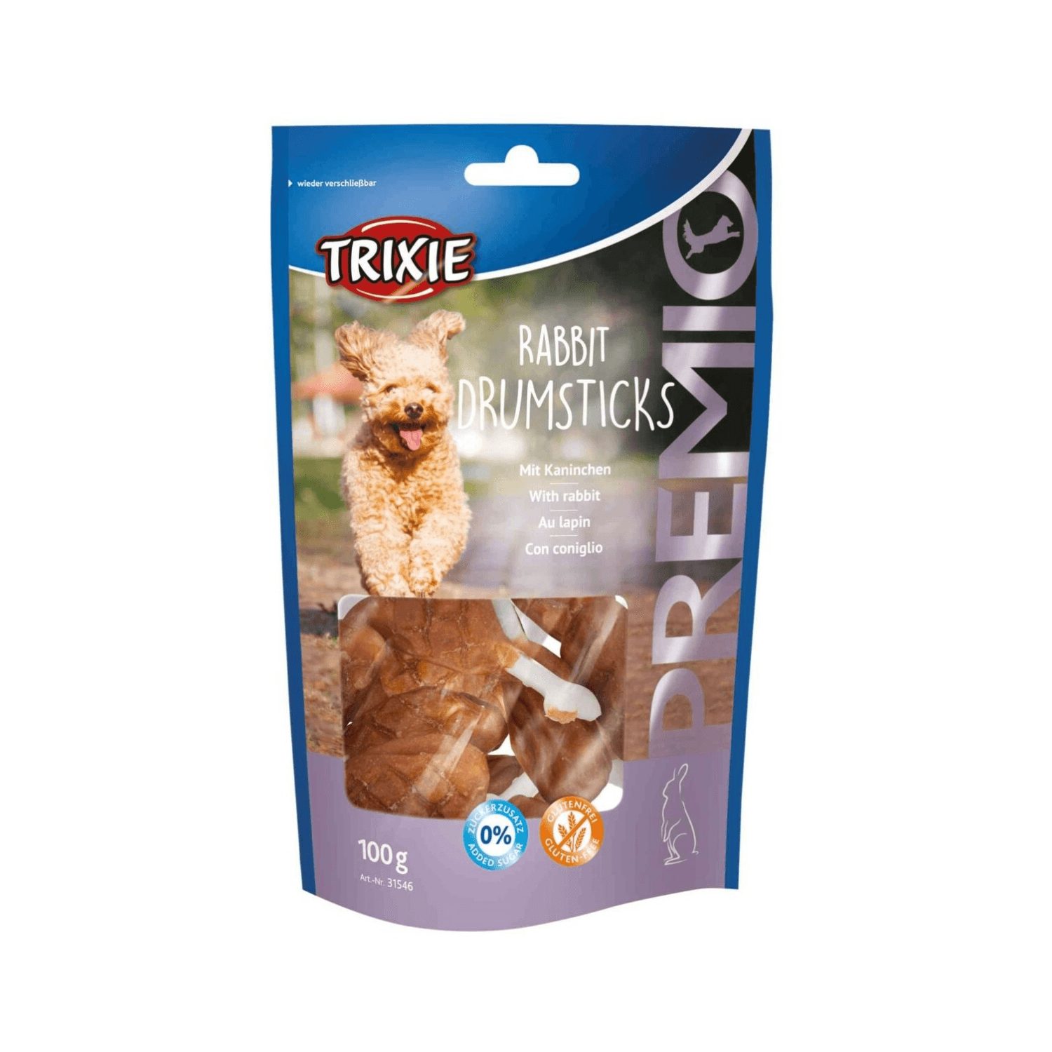 Trixie Premio Rabbit Drumsticks przysmak dla psów królik 100 g